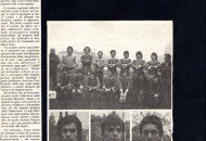Di Blas giugno 1976 al via con la rappresentativa  6